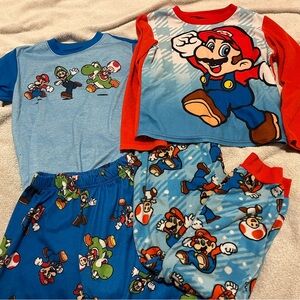 Super Mario Kids Pajama Set of 2 - size 7/8